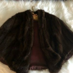 Real mink coat